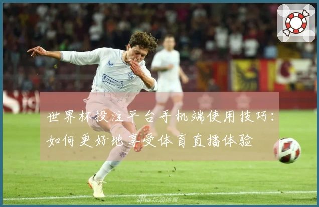 世界杯投注平台手机端使用技巧：如何更好地享受体育直播体验